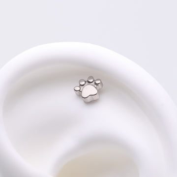 Detail View 1 of Implant Grade Titanium OneFit Threadless Adorable Paw Top Part